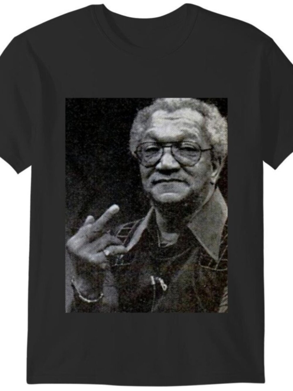 Sanford And Son Redd Foxx Flipping The Bird T Shirt 252